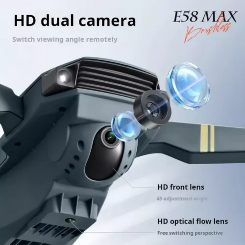 Dron Inteligente Plegable Hd