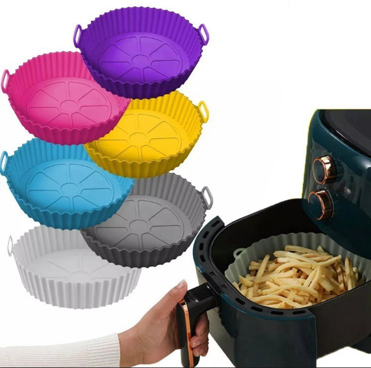 Molde En Silicona Protector Para Freidor